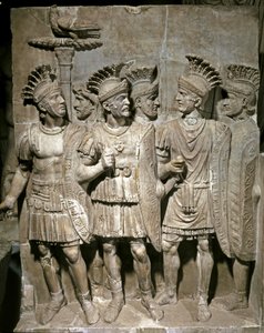 Praetoriaanse Reliëf, ca. 51-52 AD (marmer)