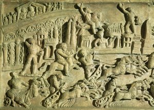 Reliëf dat spellen in het Circus Maximus afbeeldt