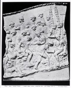 Romeinse Soldaten die de Gewonden Behandelen, een afgietsel van Trajanus