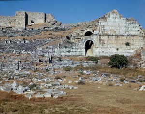 Romeinse kunst, Hellenistische periode: het theater van Milete door Roman