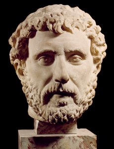 Romeinse kunst: buste van keizer Antoninus Pius