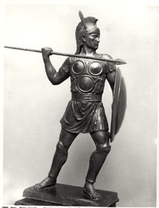 Samnitische krijger beeldje door Roman