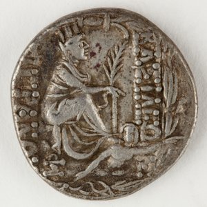Tigranes II van Armenië, keerzijde, 83-69 v.Chr. (zilver) door Roman