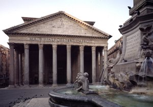 Zicht op het Pantheon, 27-125 AD