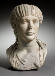 Portret van Octavia, vrouw van Nero