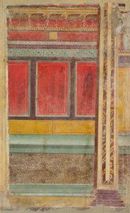 Muurschildering uit een Villa in Boscoreale door Roman Republican Period