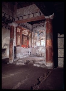 Altaar van de Tempel (college) van de augustales, 5e eeuw v.Chr.-1e eeuw n.Chr.