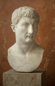 Kunst Rome Buste van Drusus de Jongere (13 v.Chr. - 23 n.Chr.) marmer
