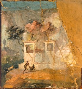 Fresco met verloren ram, Pompeii (UNESCO Werelderfgoedlijst)