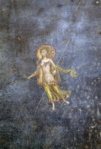 Fresco uit Huis van Menander, Pompeii (UNESCO Werelderfgoedlijst) door Roman Roman