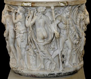 Lenos sarcofaag met Dionysische scènes