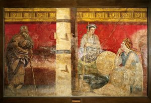 De koninklijke familie van Macedonië en een filosoof door Roman Roman
