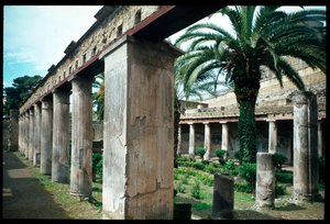 Peristyle van het huis van Argo, 5e eeuw v.Chr.-1e eeuw n.Chr. door Roman Roman