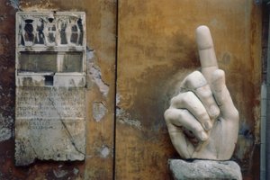 Rechterhand, van de Kolossus van Constantijn door Roman Roman