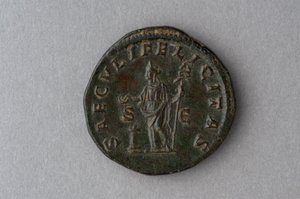 Sestertius van Julia Domna door Roman Roman