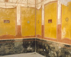 Muurschilderingen van het Huis van Vettii, Pompeii, Campania, Romeinse beschaving