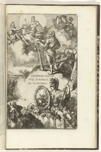 Titelprent voor het derde deel van Guerres de Flandres