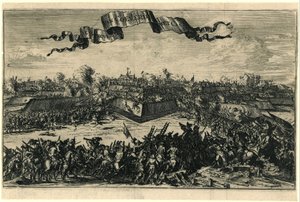 Verovering van Coevorden op 30 december 1672 door Romeyn de Hooghe (attributed to)
