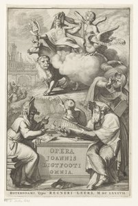 Allegorische figuur met Joodse man