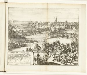 Inname van Oudenaarde, 1582 door Romeyn de Hooghe