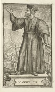 Portret van John Hus, 1701 door Romeyn de Hooghe