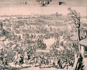 Koninklijke Processie van Koning Willem III, 1688 door Romeyn de Hooghe