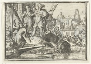 Titelblad voor het pamflet: De Geschooren Hoop, 1702
