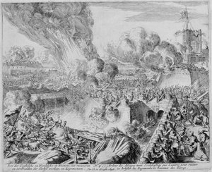 Wenen Print Cycle, Verdediging van de vestingwerken van Wenen door burgers, 1683