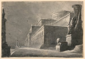 Decorontwerp, Exterieur van Enorm Paleis