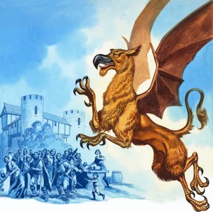 De legende van Gudrun: Hagen en de Griffioenen door Ron Embleton