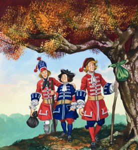 De drie soldaten door Ron Embleton
