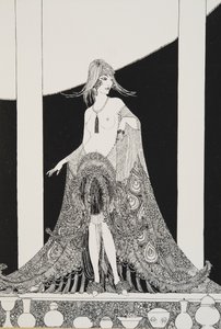 Illustratie uit Rubáiyát van Omar Khayyam, 1920 door Ronald Balfour