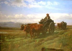 De kolendragers door Rosa Bonheur