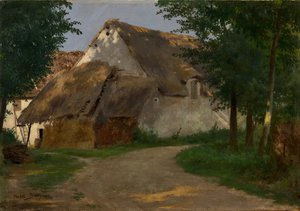 De Boerderij bij de Ingang van het Bos, 1860-1880 door Rosa Bonheur