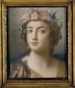 Allegorieën van de Vier Continenten: Azië door Rosalba Giovanna (follower of) Carriera