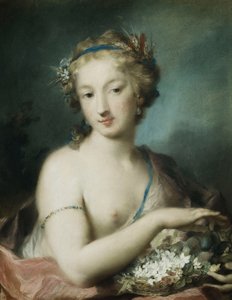 Flora, Halflang, Pruimen Vasthoudend door Rosalba Giovanna Carriera