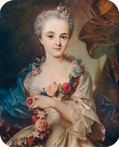 Portret van een dame Marquise de Pompadour, 18e eeuw, 1906