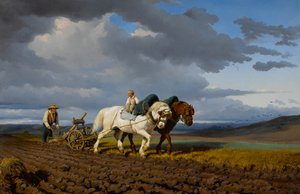 Het Ploegen, 1844