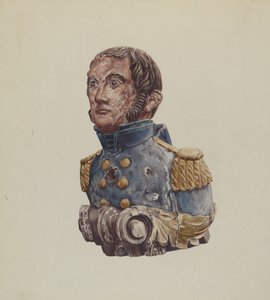 Boegbeeld: Marineofficier