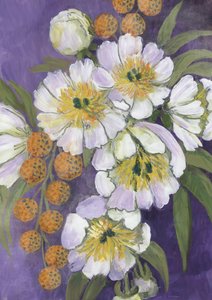 Stralend witte bloemen