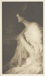 Miss M. of Washington, nr. 17 uit de portfolio "American Pictorial Photography, Series II" (1901); oplage 34/150