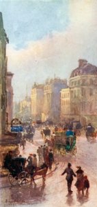 Oxford Street vanaf de Hoek van Bond Street door Rose Maynard Barton