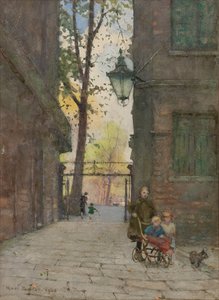 Parks Place, Knightsbridge, Londen, 1916