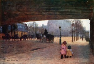 Onder de Hungerford-brug