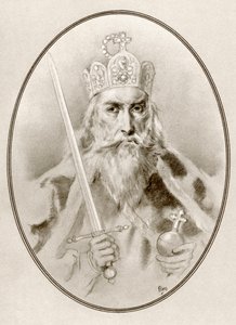 Karel de Grote, uit Levensbiografieën van beroemde heersers door Ross Gordon