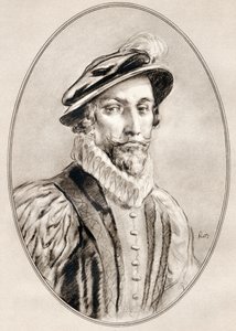 Sir Walter Raleigh, uit Levensbiografieën van beroemde mannen