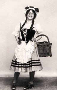 Fanny Fields, actrice, begin 20e eeuw