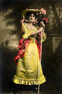 Olive Morell, actrice, 1903 door Rotary Photo