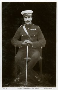 Prins Alexander van Teck, c1900s