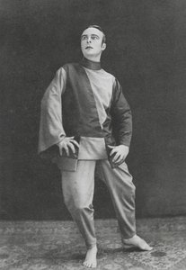 Rudolf von Laban, Oostenrijks danser (z/w foto) door Ruben Sobol